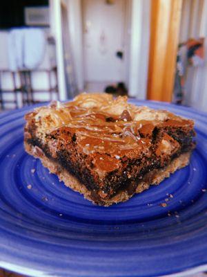 Brookie vegan brownie