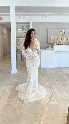 Exclusive high end designer wedding gowns.