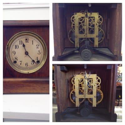 We repair old clocks