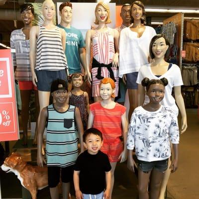 Old Navy Mannequins +1