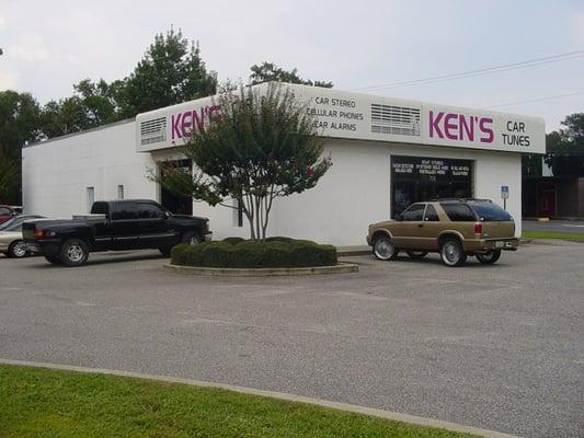 Ken's Car Tunes is located on Davis Highway and E. Burgess Rd.