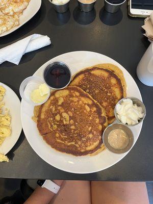 Pumpkin pancakes