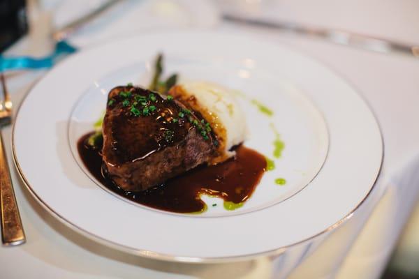 Fillet Mignon with Port-Demi Sauce - amazingly tender and delicious!