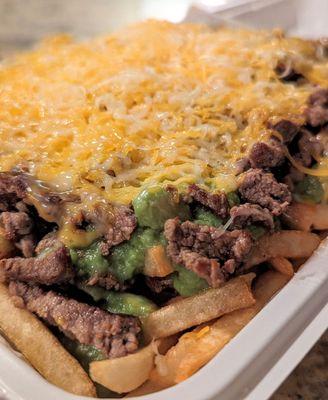 Rolando's Carne Asada Fries is loaded!