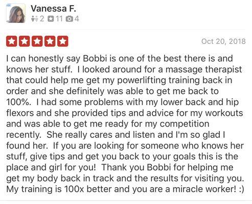 Encinitas Massage Therapist, Bobbi