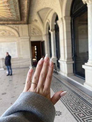 Nails at the Breakers Mansion in Newport, RI