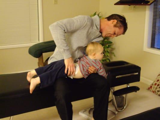 We provide chiropractic care for all ages.