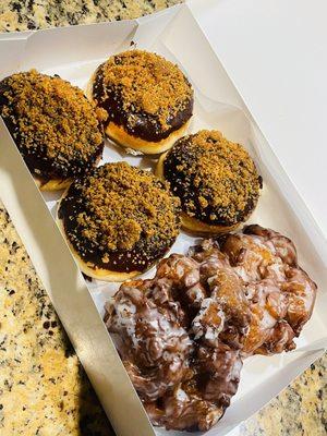 S'mores donuts & Apple fritters!