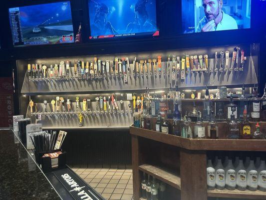 Impressive tap selection