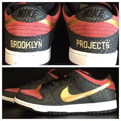 Brooklyn Projects x Nike SB Walk Of Fame Dunk Low. Was ONLY available at our Melrose shop. Sold out in minutes.