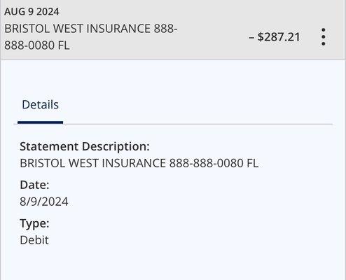 These images show the amount they withdrew from my bank.