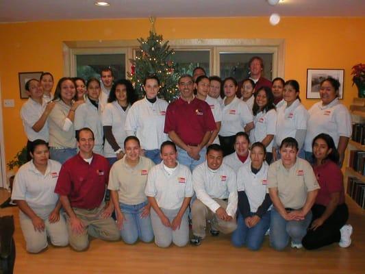 Housecleaning Staff during Holiday season, 2007