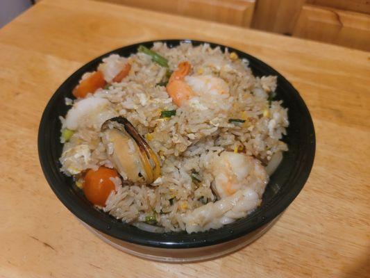 Seafood Fried Rice.