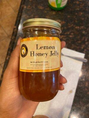 Lemon honey jelly