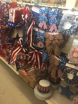 Fourth of July items