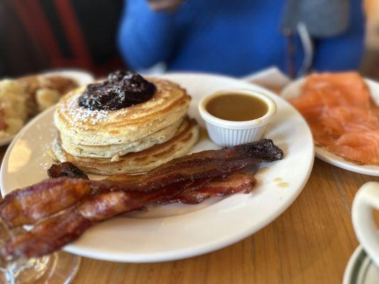 Pancakes  Sugar Cured Bacon