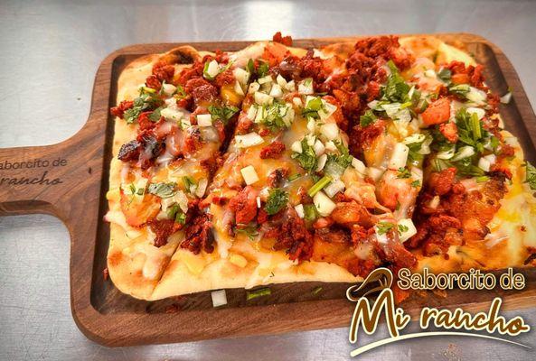 Taco pizza