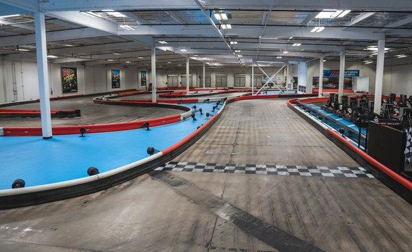 Rain or shine, it's always a great day to go racing on our indoor track at K1 Speed San Diego!