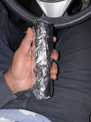 Carne asada burrito