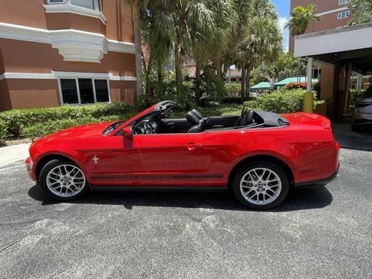 2012 Mustang, like it just rolled off the assembly line.