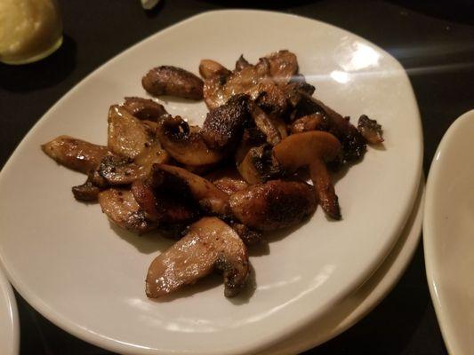 Side order of Sauteed Mushrooms. Love these!