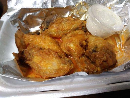 Mild buffalo wings