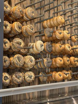 hanging bagels