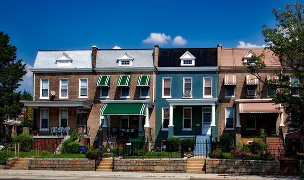 Classically renewed Washington, DC Row-Houses