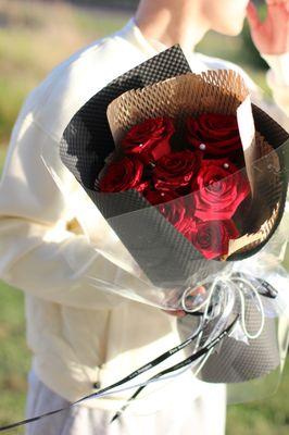 Classic Red Rose Bouquet