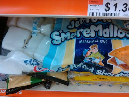 Marshmallows made for snores