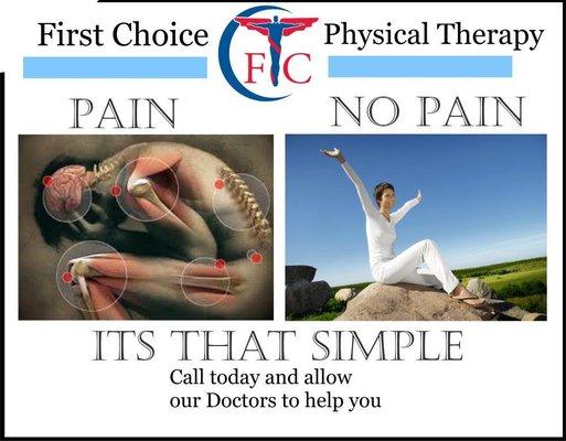 Doctors of Physical Therapy are at the top of their field's education.  Let them show you how physical therapy helps.