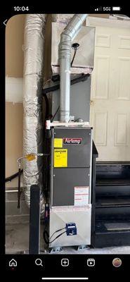 New Airtemp Furnace and Air Conditioning Unit. Services by Ashley. Couldn't ask for a better Technician!