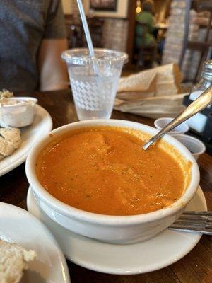 Creamy Tomato Basil Soup (bowl for $6.49)