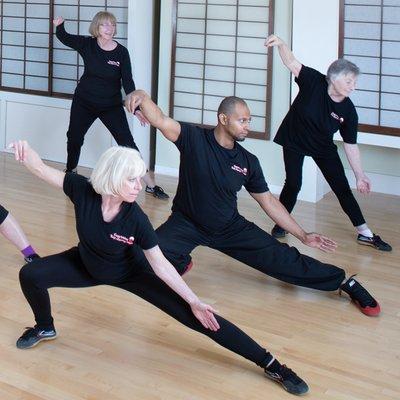 Taiji class - enjoyed by people of all ages