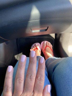 Manicure and Pedicure