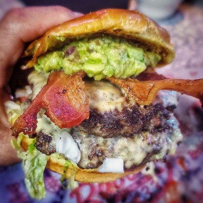 Bacon Guacamole Burger