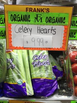 Seriously??! $9.99 for a bag of organic celery that costs $2.39 at Trader Joe's and $3.99 or less anywhere else?!