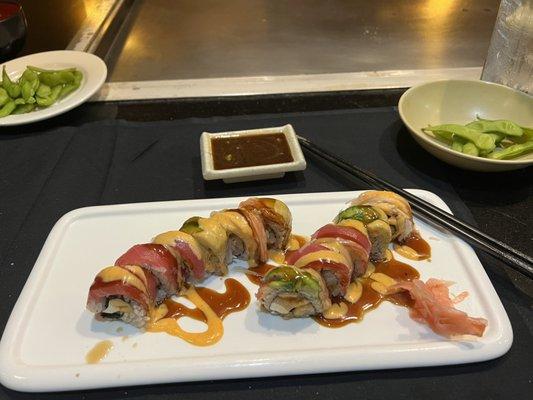 Black Pearl Roll - Amazing!  Absolutely delicious!!!