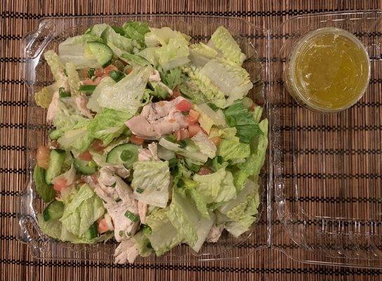 Lemon Garlic Chicken Salad