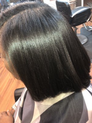 Blowdry silkpress