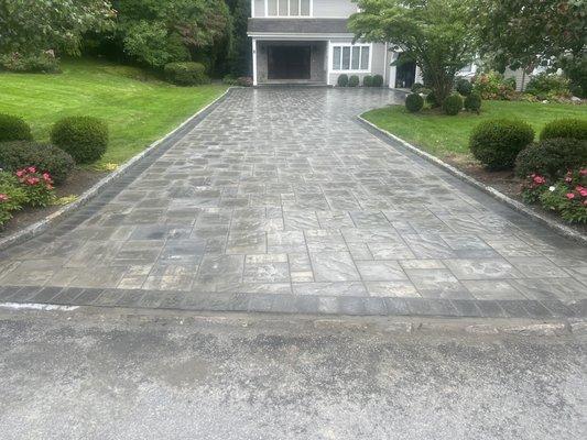 Paver installation in Westchester County