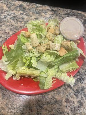 Caesar side salad