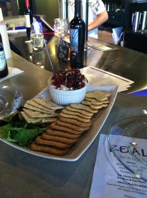 Goat Cheese Ball w/ Walnuts