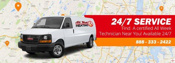 24/7 Emergency Heating Service All Over Northern NJ