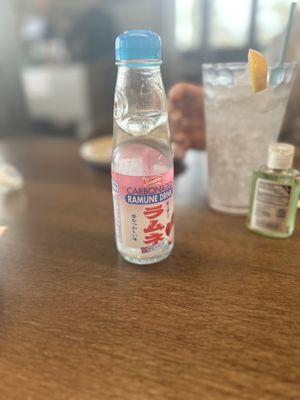 Japanese lychee soda