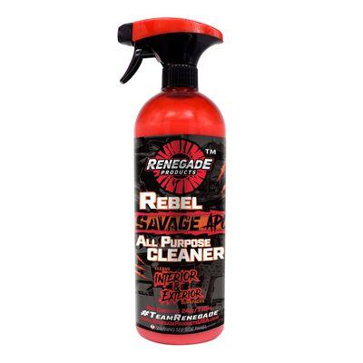 All Purpose cleaner infused with soap. Destroys almost all grime and is non-acidic.