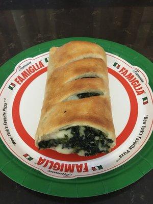 Spinach Stromboli