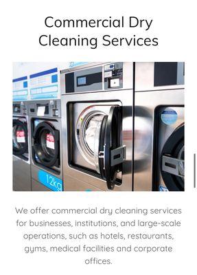 Commercial Dry Cleaning