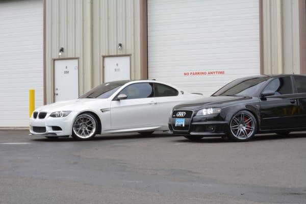 BMW M3 and Audi S4 Projects