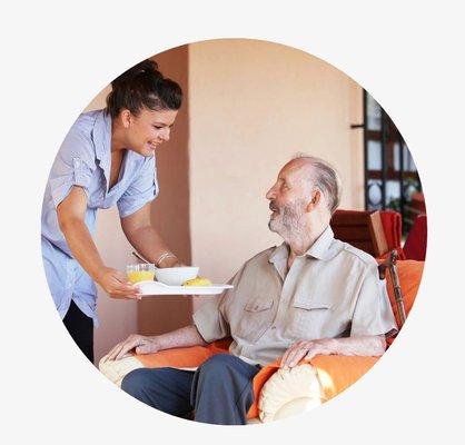 Basic home care assistance can be provided such as meal prep, light housekeeping, laundry and transportation to appointments.